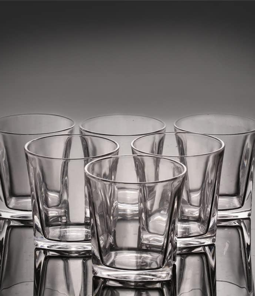 Premium Whiskey Glass Set of 6 Glass