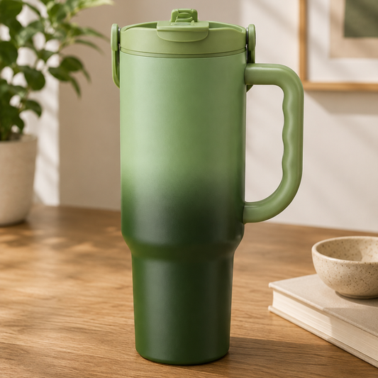 Viral Style Gradient Insulated Mug – Hot & Cold Retention