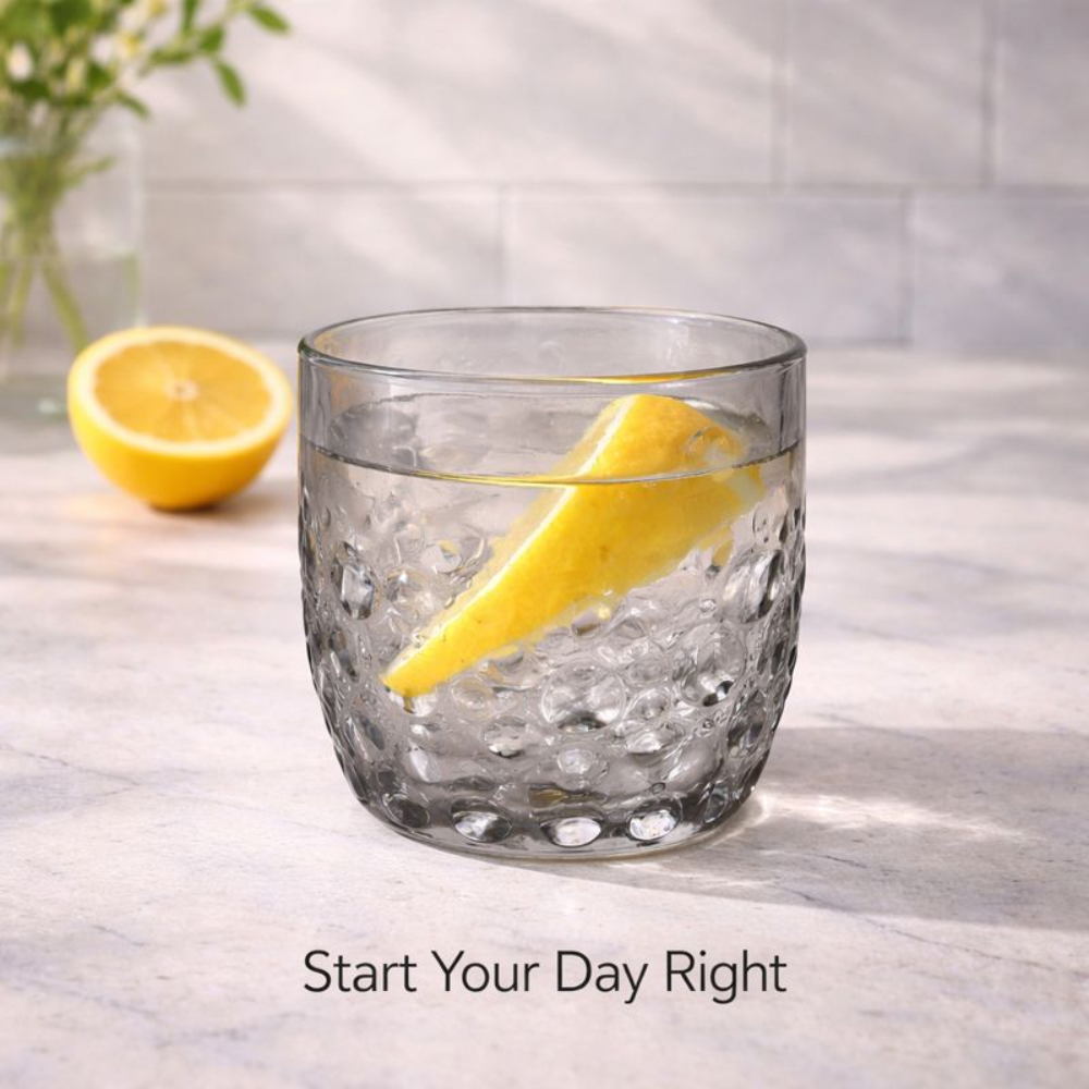 Hotel Style Premium Glass Tumbler – Luxury Embossed Bubble Texture Rocks Glass – Heavy Base Drinking Glass for Cocktails, Whiskey, and Daily Use