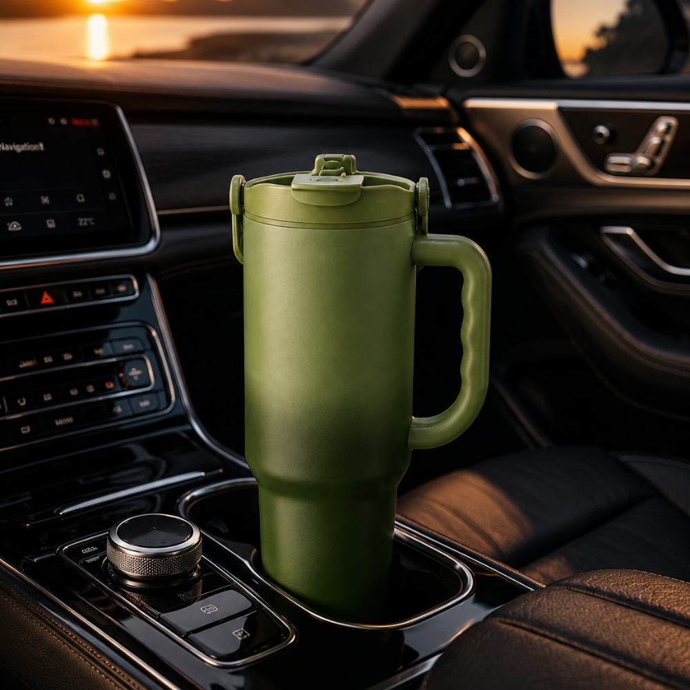 Viral Style Gradient Insulated Mug – Hot & Cold Retention