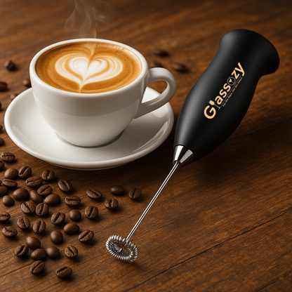 Electric Milk Frother for Coffee | Handheld Powerful Foam Maker | Egg Beater | Portable Drink Mixer for Cappuccino, Latte, Matcha & Shakes