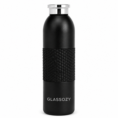 Glassozy 650ml Vacuum Insulated Stainless Steel Water Bottle – 12 Hours Hot & Cold, Leak-Proof, BPA-Free Reusable Travel Flask