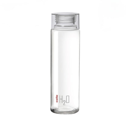 Premium Transparent Fridge Glass Water Bottle | Leakproof, Odorless fridge water bottle