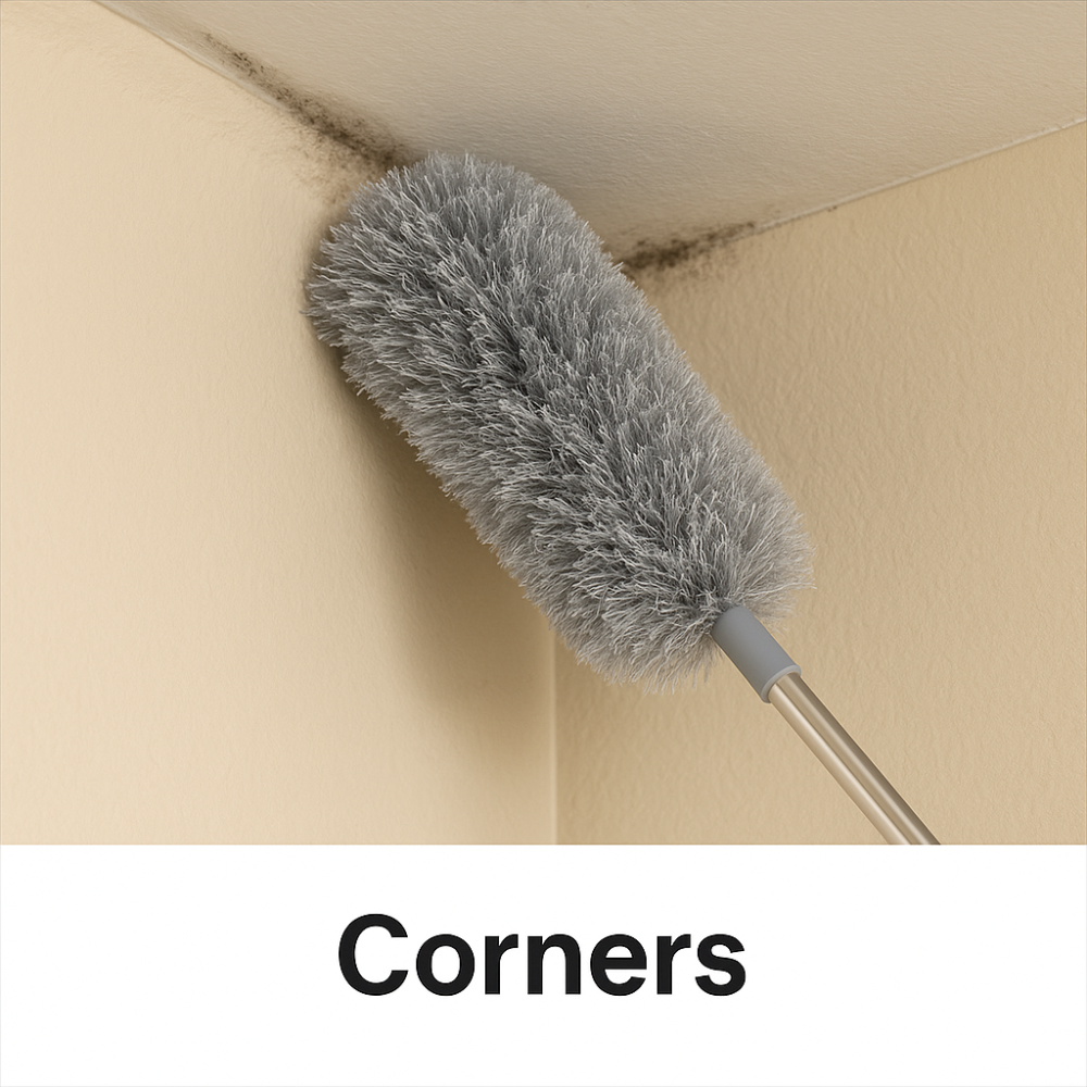 Glassozy 100-Inch Extendable Microfiber Duster for High Ceilings | Bendable & Washable Duster Head | Long Telescopic Handle for Ceiling Fans, Shelves, Cobwebs, AC Vents & Home Cleaning