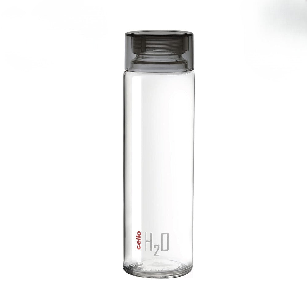 Premium Transparent Fridge Glass Water Bottle | Leakproof, Odorless fridge water bottle