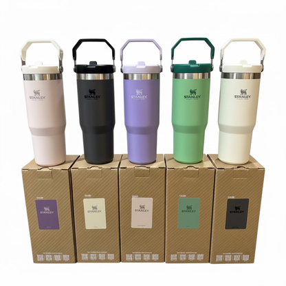 Stanley Quencher H2.0 FlowState Tumbler | Insulated Cup 30oz w/ Handle