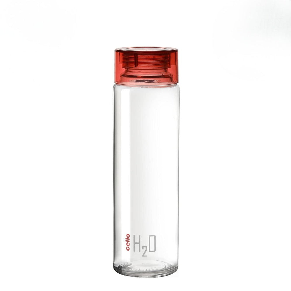 Premium Transparent Fridge Glass Water Bottle | Leakproof, Odorless fridge water bottle