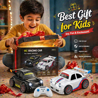 Remote Control Racing Car for Kids – High Speed RC Toy Car with Easy Control, Long Battery & Strong Grip | Best Gift for Boys & Girls