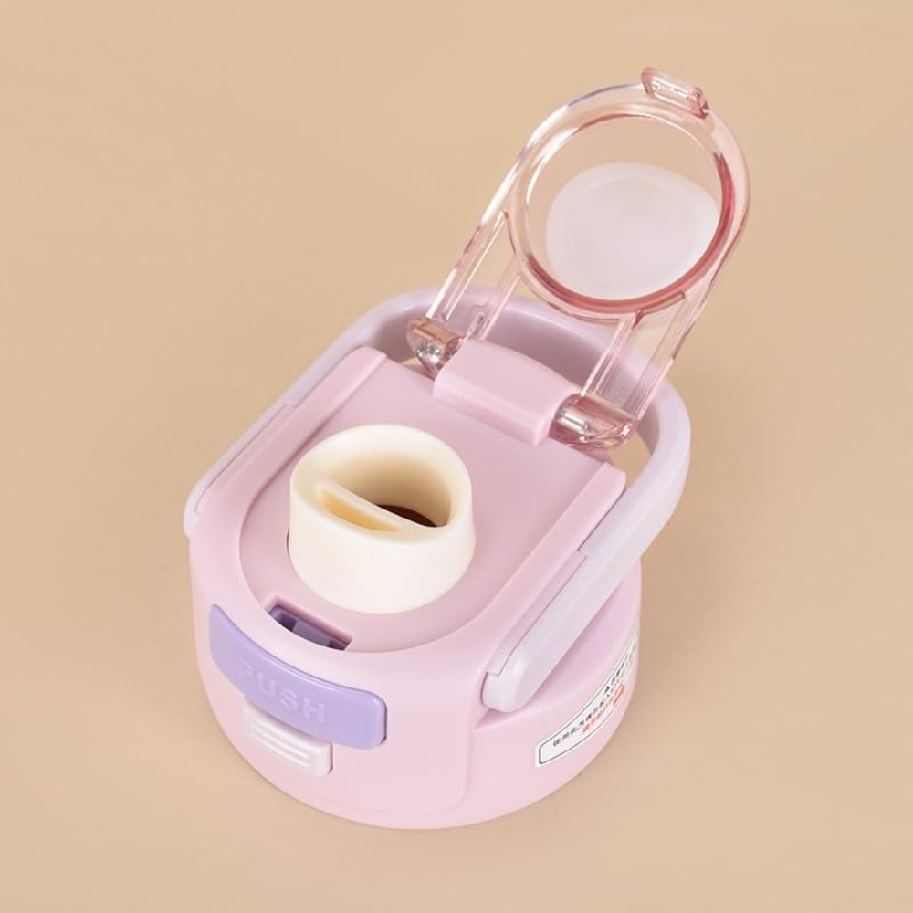 GLASSOZY | 316 Stainless Steel Vacuum Insulated Water Bottle with Pop-Up Lid | Sport, Gym, & Travel Flask