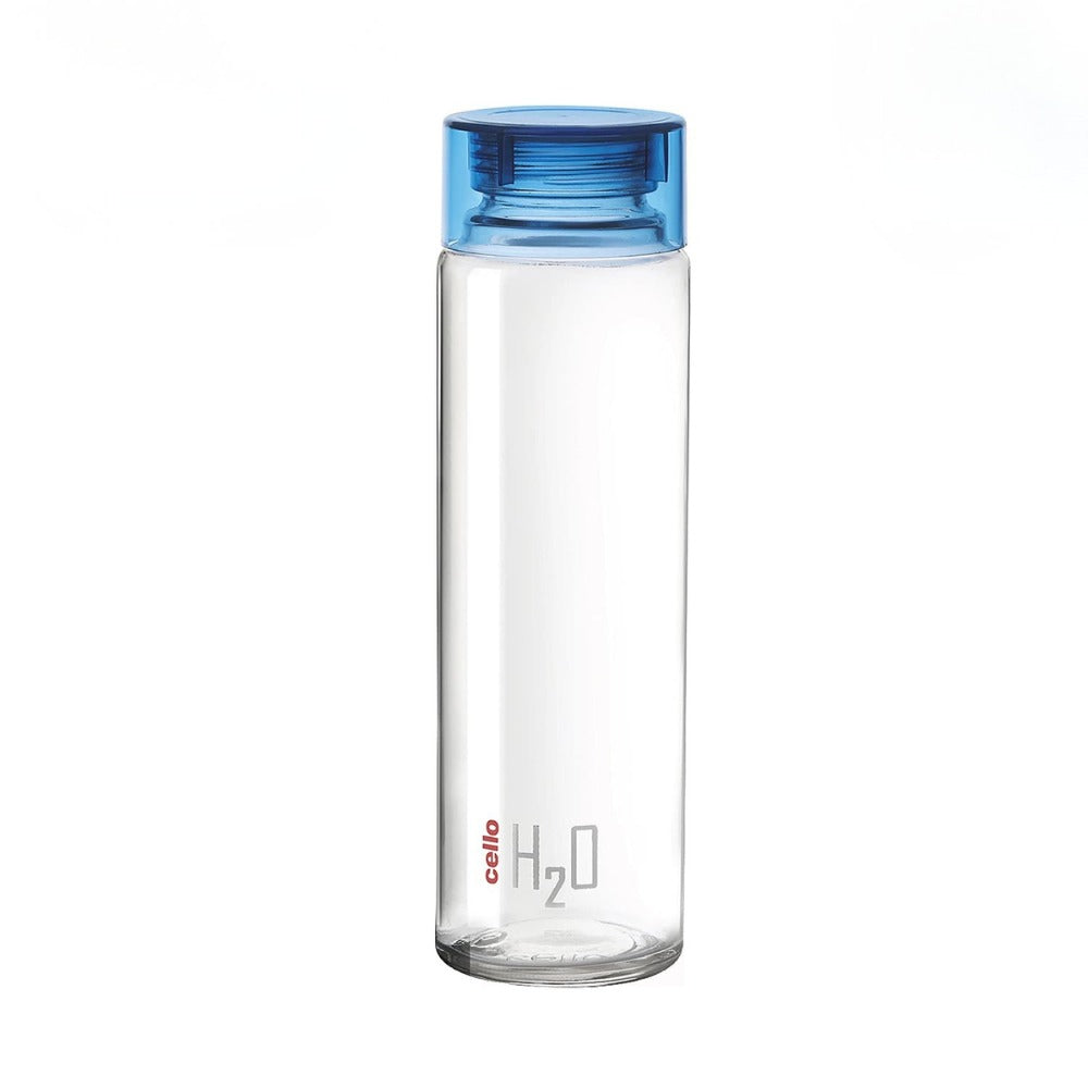 Premium Transparent Fridge Glass Water Bottle | Leakproof, Odorless fridge water bottle