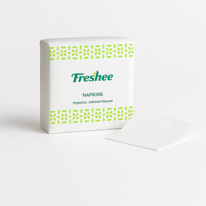 Freshee Hygienic Napkins – Soft, Natural & Skin-Friendly Paper Napkins for Everyday Use-4 PKT