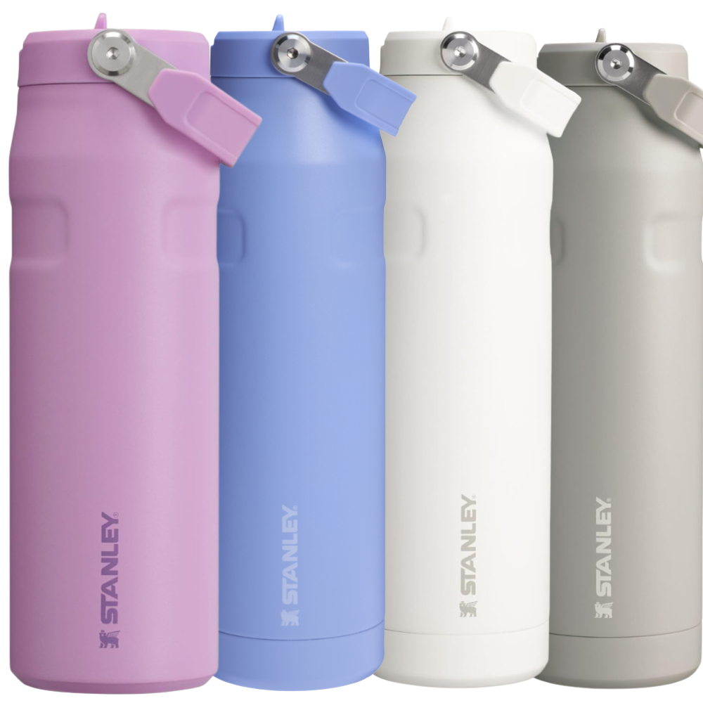 Stanley Flip Straw Insulated Water Bottle 700ML – Vacuum Stainless Steel Travel Bottle with Leak-Proof Lid & Handle | Keeps Drinks Cold 24 Hrs